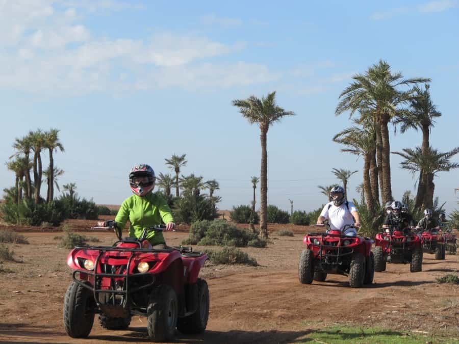 From Marrakech: Adventure Quad Ride in La Palmeraie - The tea break and Berber villages: why this part changes the trip