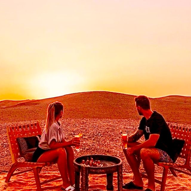 From Marrakech: Agafay Desert Dinner and Optional Camel Ride - Dinner Under Firelight: Moroccan Food, Berber Music, and Fire Shows