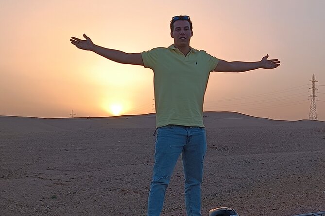 From Marrakech: Agafay Desert Quad Biking at Sunset & Dinner Show - Dinner Under a Berber Tent: Food, Tea, and a Fire-Powered Show