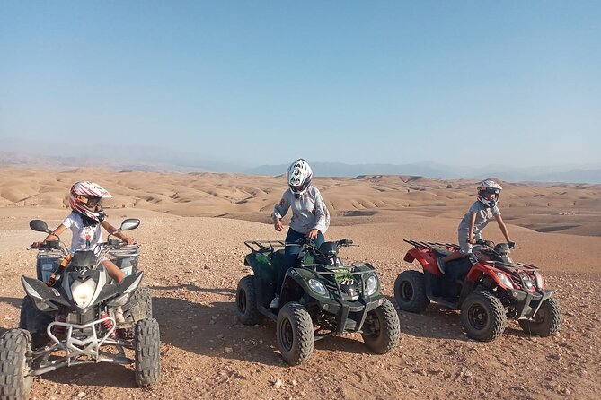 From Marrakech: Agafay Desert Quad Biking at Sunset & Dinner Show - Who Should Book This Agafay Sunset Quad Tour