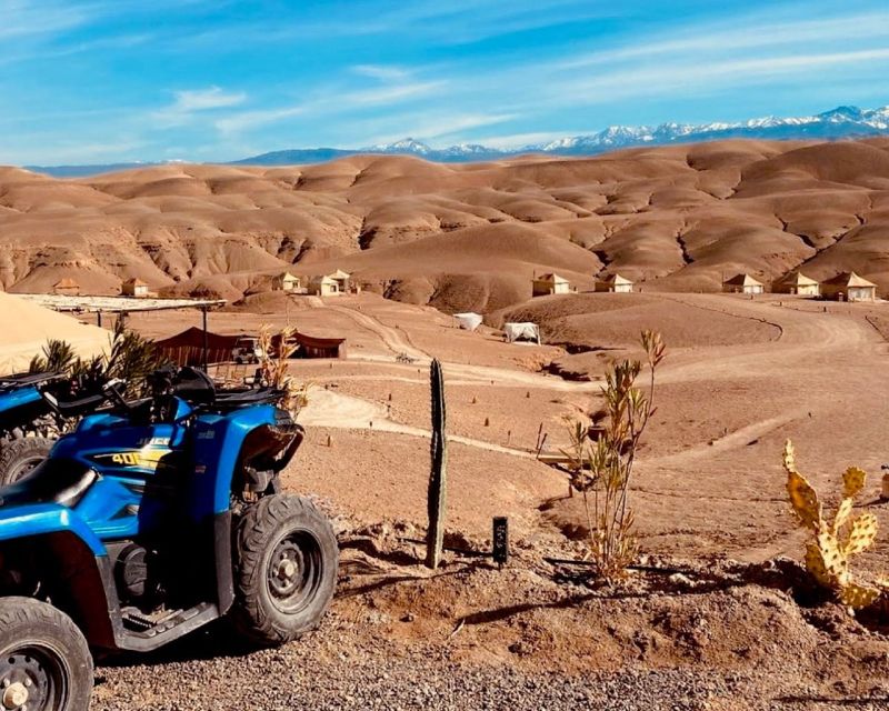 From Marrakech: Agafay Desert Quad Biking with Dinner & Show - Value for $61: What You Get, What You Pay For