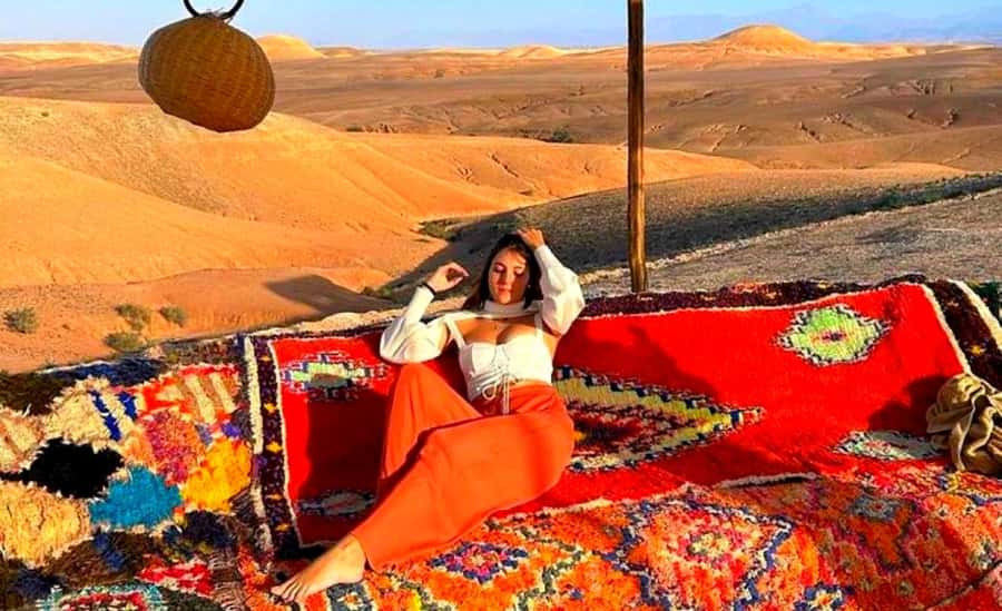 From Marrakech : Agafay Desert Sunset Dinner with Camel Ride - Key things to know before you go