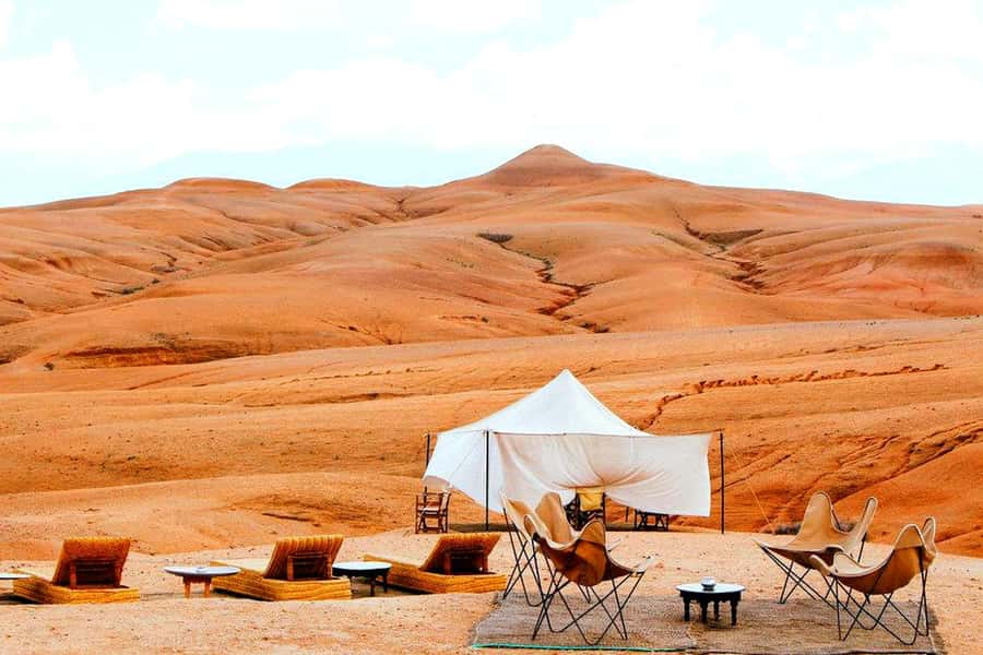 From Marrakech : Agafay Desert Sunset Dinner with Camel Ride - A small but important timing note (so your evening stays smooth)