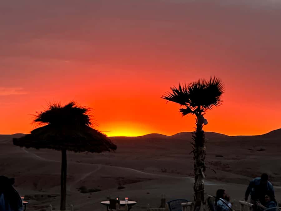 From Marrakech: Agafay Desert Sunset, Quad Biking, & Dinner - Ahwach Music, Berber Dancing, and Fire Shows After Dark