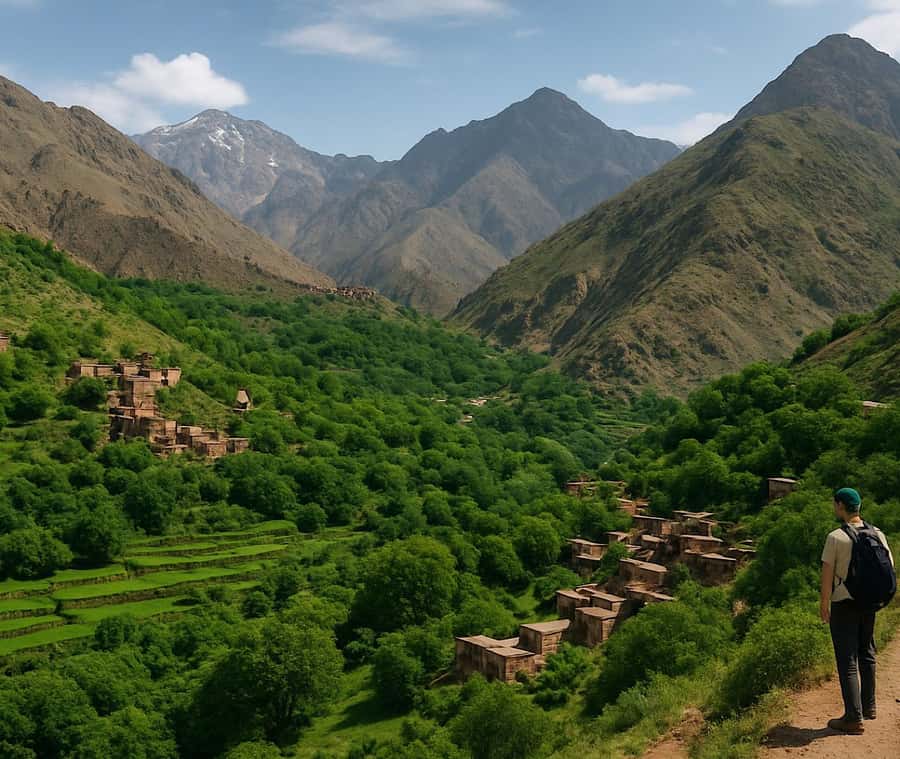 From Marrakech: Atlas Mountains Day Trip with Camel Ride - Asni market time: food, crafts, and how villages trade