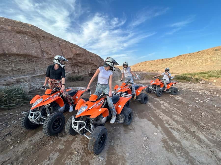 From Marrakech: ATV Quad Bike Tour in Agafay Desert - What Happens Before You Ride: Helmet, Goggles, and Training