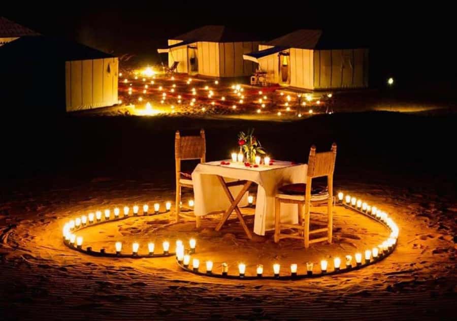 From Marrakech: Dinner in Agafay Desert with Sunset - Agafay Desert Sunset, Close Enough for Real Relaxing
