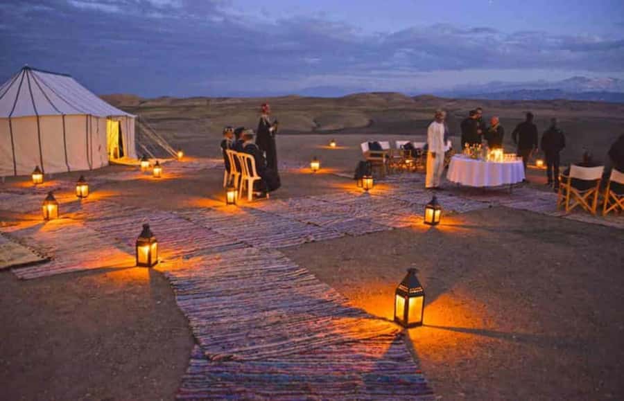 From Marrakech: Dinner in Agafay Desert with Sunset - Argan Oil Cooperative: What You Learn and What to Watch For