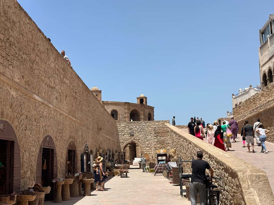 From Marrakech: Essaouira Day Trip with Beach Activities - The Fishing Port and Skala de la Kasbah: Sea Views Plus Cannons