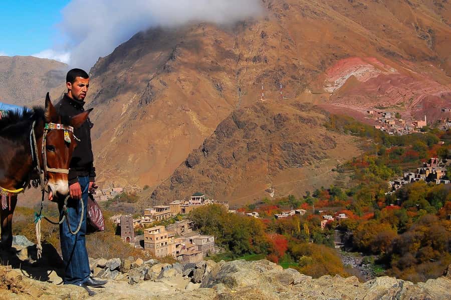 From Marrakech: Full-Day Atlas Mountain Berber Tour - First stop: leaving Marrakech for the High Atlas, with a route that makes sense