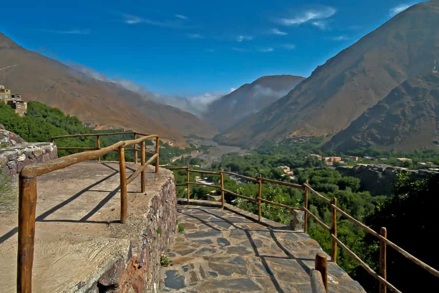From Marrakech: Full-Day Atlas Mountain Berber Tour - Kasbah Tamadot: when a luxury retreat sits next to the real rhythm of the valley