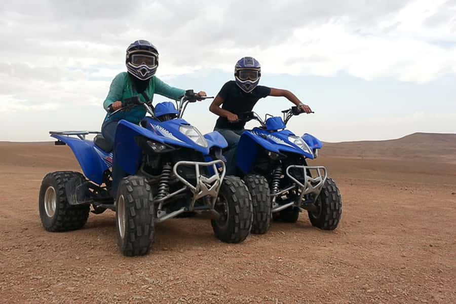 From Marrakech: Guided Quad Biking Tour in Agafay Desert - Agafay Desert Quad Biking from Marrakech, the real vibe in 4 hours