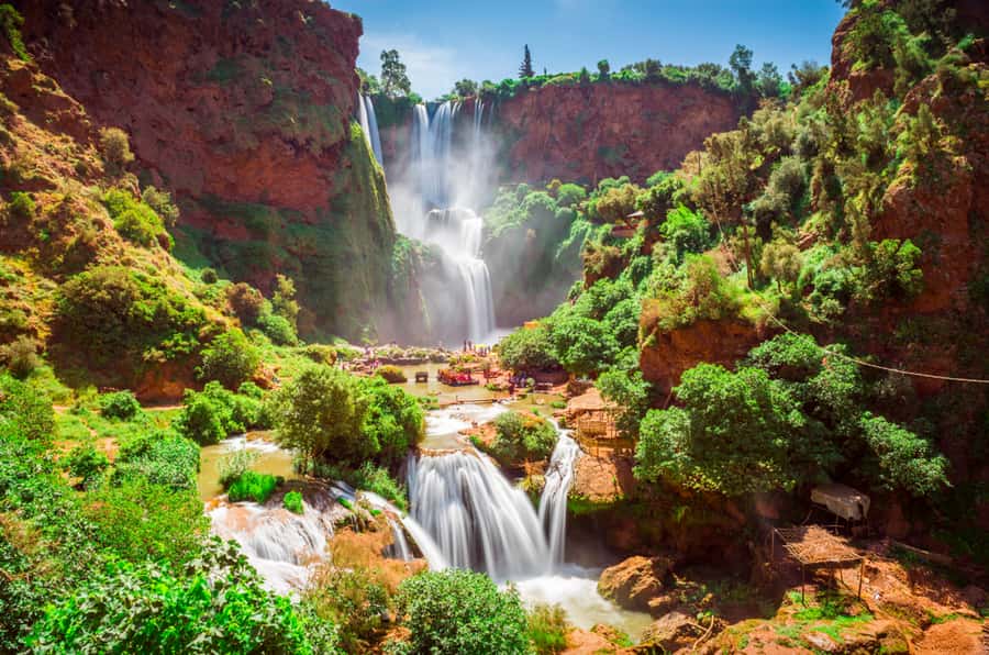 From Marrakech:Ouzoud Waterfalls Day Trip with Boat Tour - Boat Tour Under the Waterfall: The Main Event