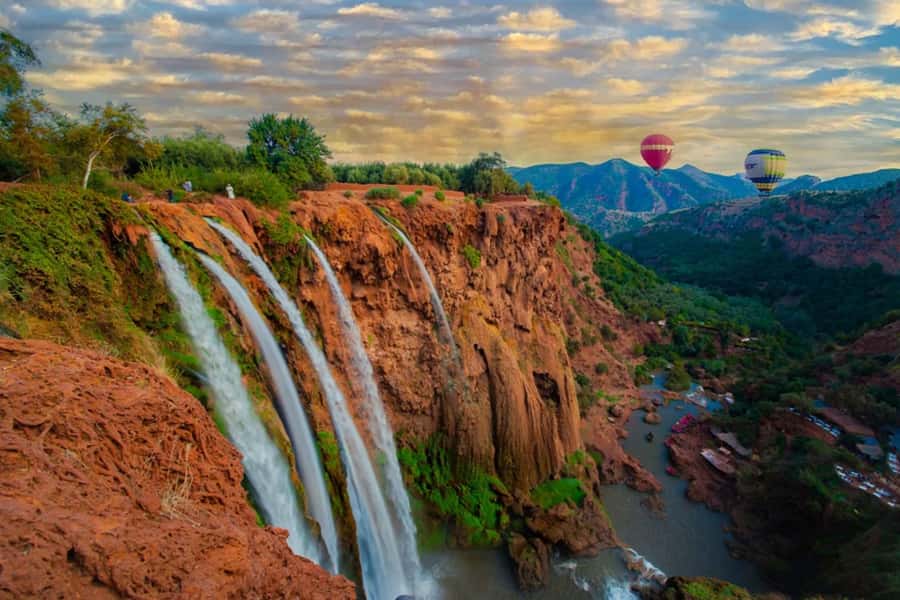 From Marrakech: Ouzoud Waterfalls Full-Day Guided Tour - The hike at Ouzoud: olive groves, uneven paths, and great photo timing