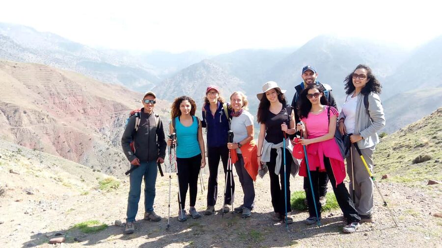 From Marrakech: Ouzoud Waterfalls Guided Hike and Boat Trip - Late Berber lunch with waterfall views, then the long climb out