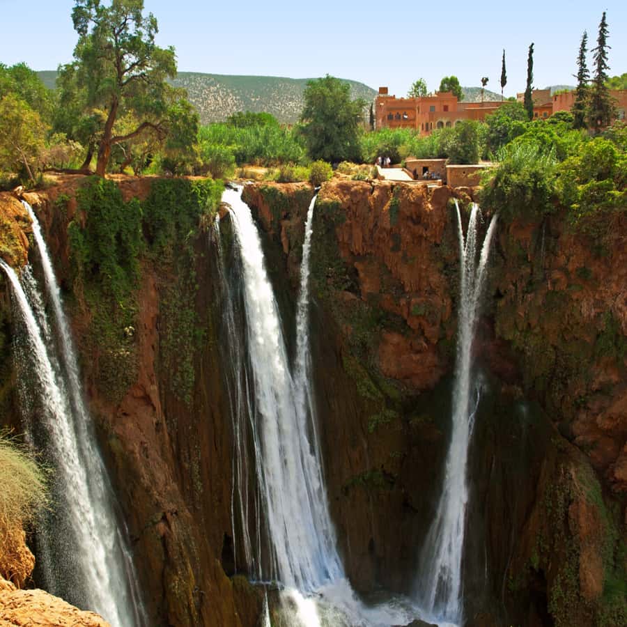 From Marrakech: Ouzoud Waterfalls Guided Tour and Boat Ride - Ouzoud Falls in 4 hours: viewpoints, monkeys, and optional swim time