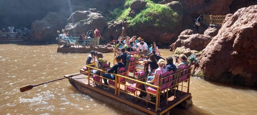 From Marrakech: Ouzoud Waterfalls Guided Tour and Boat Trip - Barbary Macaques: Fun Wildlife, Real Boundaries