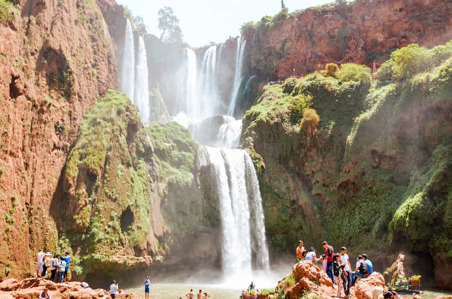 From Marrakech: Ouzoud Waterfalls Guided Tour & Boat Ride - The boat ride near the waterfalls: mist, close views, and a fun cooldown