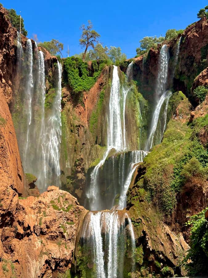 From Marrakech: Ouzoud Waterfalls guided trip with boat ride - The Countryside Drive: Red Cliffs, Olives, and the Small Moments