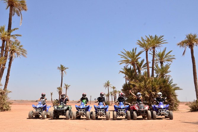 From Marrakech: Palm Grove Quad Bike and Camel Ride Tour - Pickup, timing, and how the day starts
