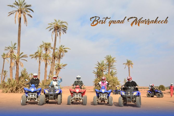 From Marrakech: Palm Grove Quad Bike and Camel Ride Tour - The quad bike portion: more time than you expect
