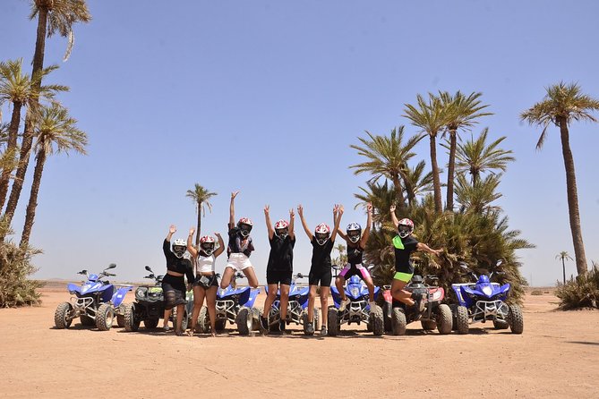 From Marrakech: Palm Grove Quad Bike and Camel Ride Tour - Camel ride through the palms: pretty, peaceful, and brief