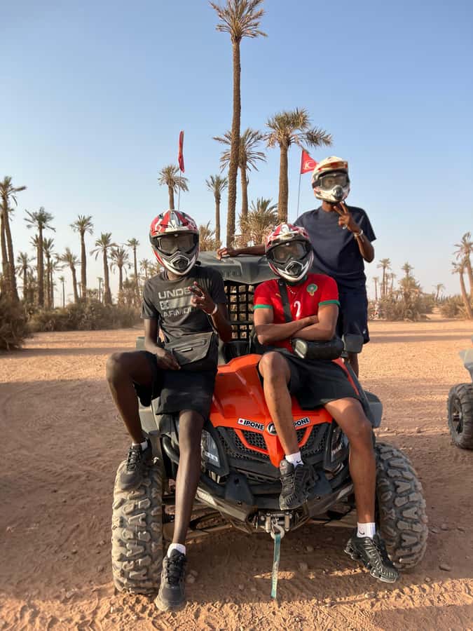 From Marrakech: Palm Grove Quad Bike Tour with Mint Tea - Price at about $40: where the value comes from