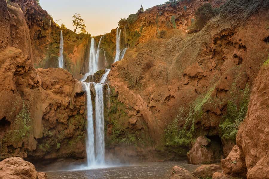 From Marrakech: Private Ouzoud Falls & Boat Ride Day Trip - Natural pools and monkeys: what to watch for once you’re close to the water