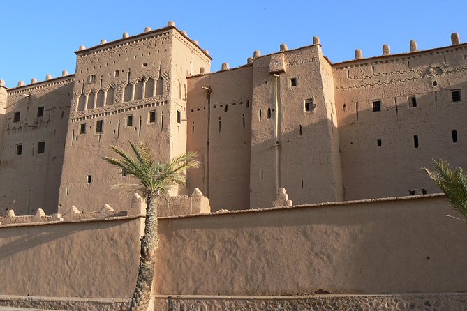 From Marrakech: Private Tour to Oasis and Trekking in the Desert of Erg Chigaga - Kasbah Ait Benhaddou and Ouarzazate: the film locations stop that still feels real