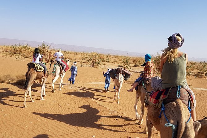 From Marrakech: Private Tour to Oasis and Trekking in the Desert of Erg Chigaga - The desert camp setup: Berber tent nights inside the dunes