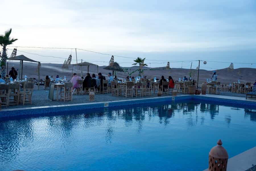 From Marrakech: Sunset Desert Tour with Camel Ride & Dinner - Agafay at sunset, the simple reason this works