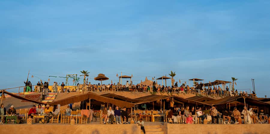 From Marrakech: Sunset Desert Tour with Camel Ride & Dinner - The fire show and live performances: fun camp energy, not a museum