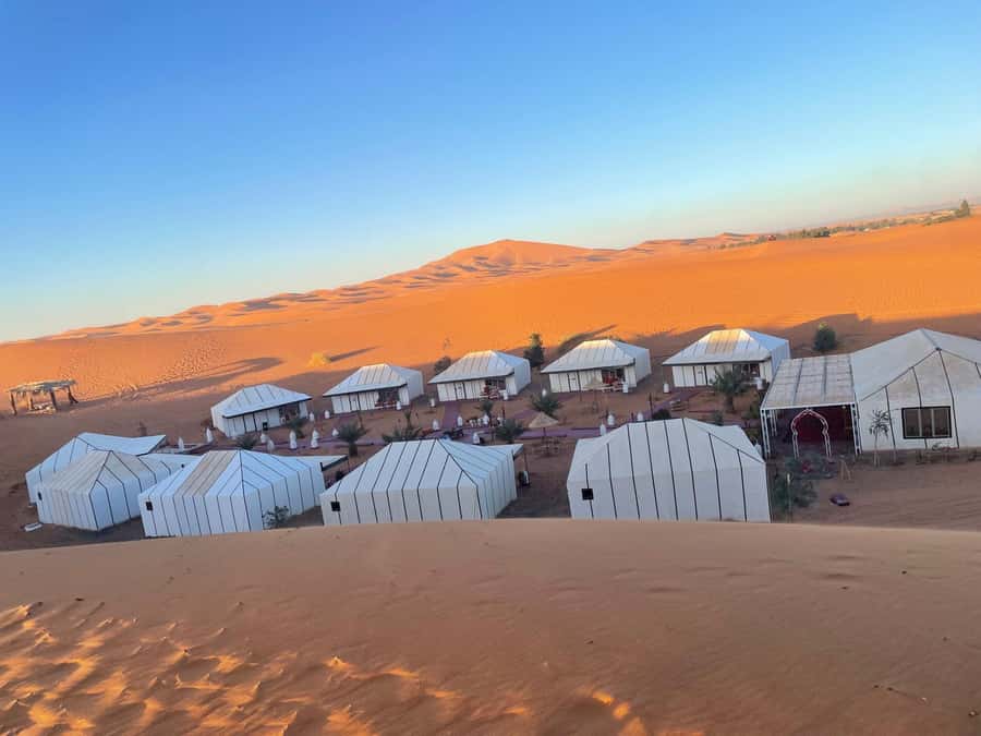 From Marrakech to Agadir : 4-Day Sahara Desert Tour - Day 3: Sunrise dunes, return by camel, and the Monkey Fingers hike