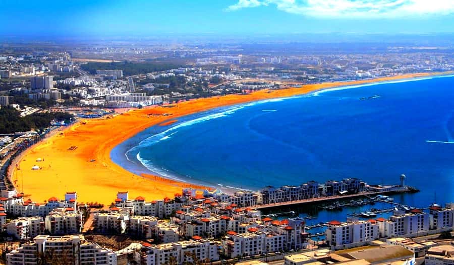 From Marrakech to Agadir Private Day Trip with Lunch - Ou-fellah and the Saadian Kasbah: The View Is the Point