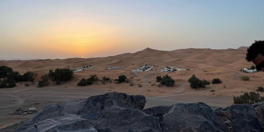 From Marrakech: Tour 3-Day To Fez Via-Desert Merzouga - Day 3: Sunrise over Erg Chebbi, a shower, and the drive toward Fez via Ziz Valley and Ifrane