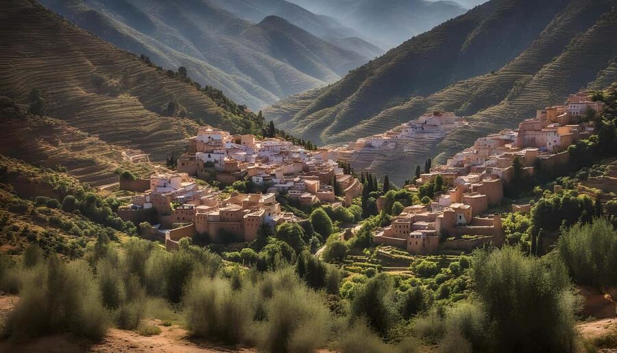 From Marrakech: Trek to Atlas Mountains, Full-Day Trip Lunch - Pickup from Marrakesh and the women’s argan oil co-op visit
