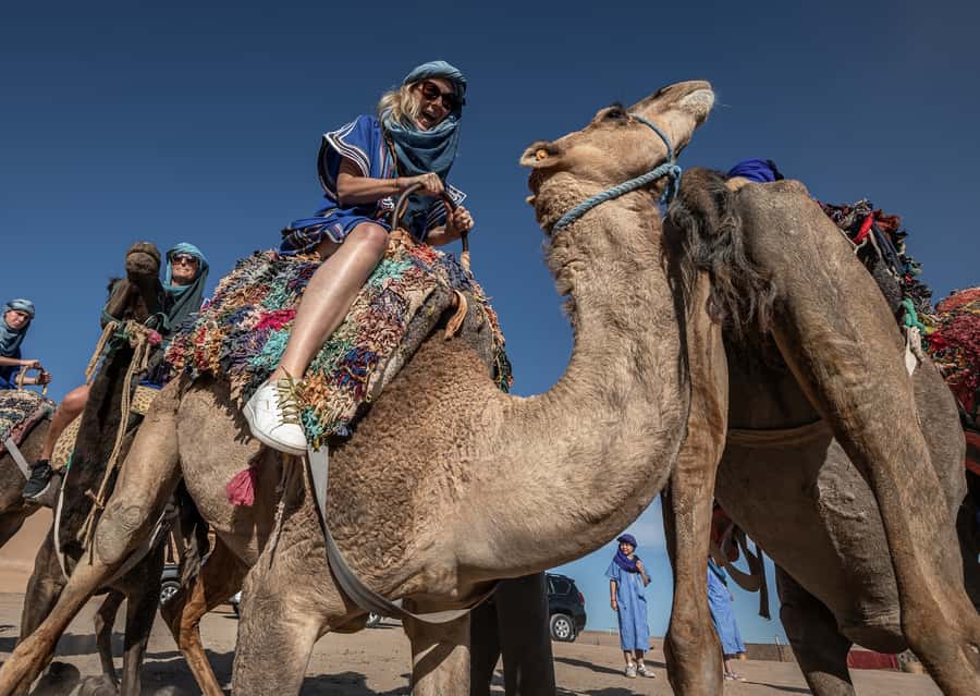 From Marrakech: VIP Agafay Desert & Oasis Camel Experience - The 1.5-hour camel ride: pace, terrain, and the local-house break