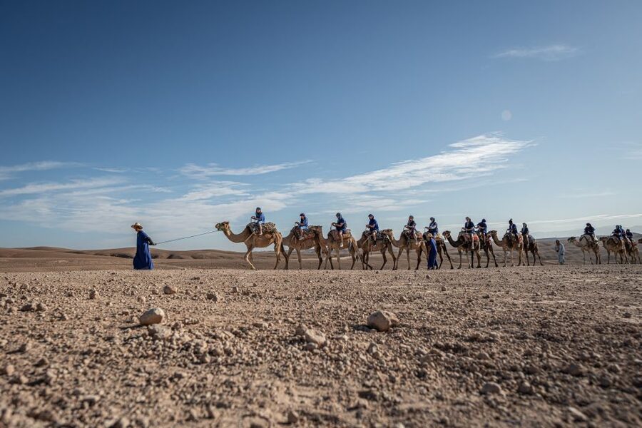 From Marrakech: VIP Agafay Desert & Oasis Camel Experience - Atlas Mountain views and winter skies: when to go and what to watch for