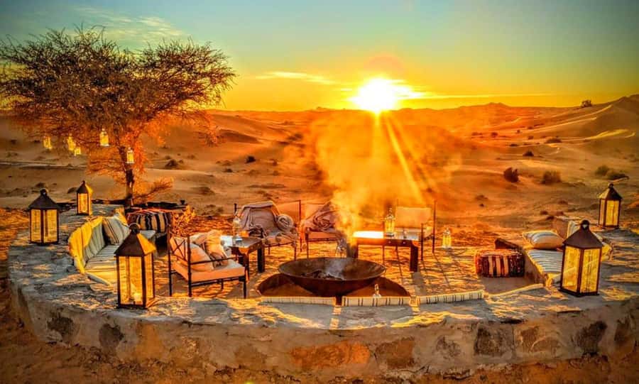 From Marrakesh Agafay Desert Dinner & Sunset, and Camel Ride - Agafay Desert dinner beats a long day on the road