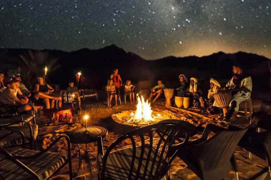 From Marrakesh Agafay Desert Dinner & Sunset, and Camel Ride - The Berber path camel ride, plus tea stops that set the pace