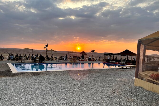 From Marrakesh: Agafay Desert Sunset, Camel Ride, and Dinner - Waterfall Time and Atlas Mountain Drive Value