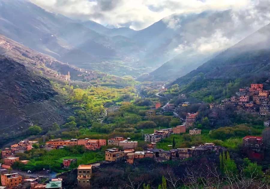 From Marrakesh: Day Trip to Atlas Mountains & Optional Lunch - The Optional Lunch in the Valley: Tagine, Bread, and Fruit