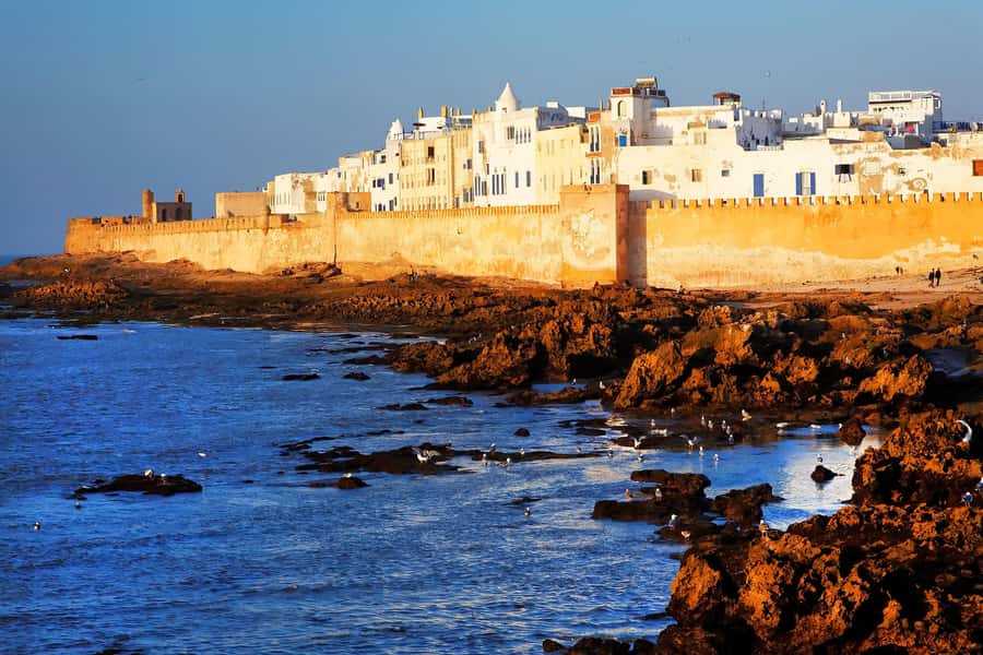 From Marrakesh: Essaouira Day Trip - Essaouira first impression: blue walls, ocean air, and quick orientation