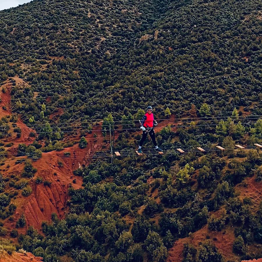 From Marrakesh: Zip-Line & Hike in the Atlas Mountains - Argan oil and bread-and-oil tasting near Terres d’Amour