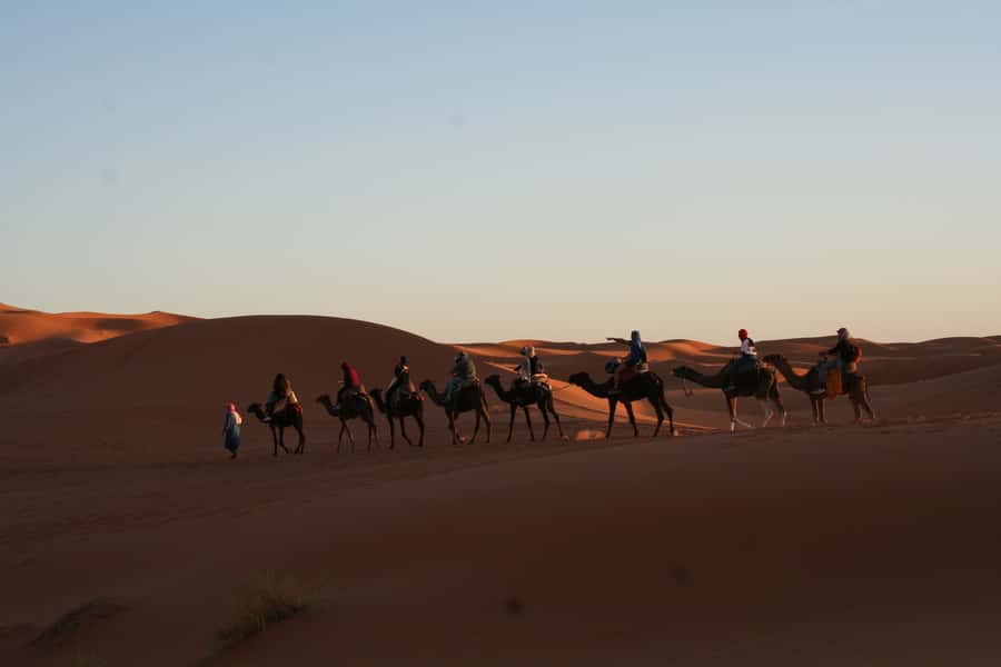 From Zagora: 2-Day Desert Tour to Erg Chegaga - Day 2 Sunrise at Erg Chegaga, Shower and Breakfast, Then the Return via Tinfou Dunes