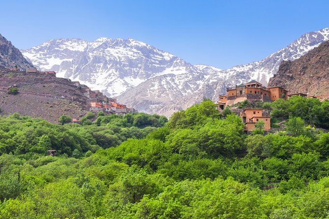 Full-day Agafay Desert and Atlas Mountain Tour - Imlil and the Imlil Valley: tea on arrival and a walk you can time