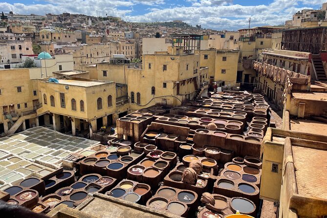 Full -Day Private Guided Walking Tour Of Fez Medina - Fez Tanneries Viewing Point: Medieval Craft Seen Without a Ticket Rush