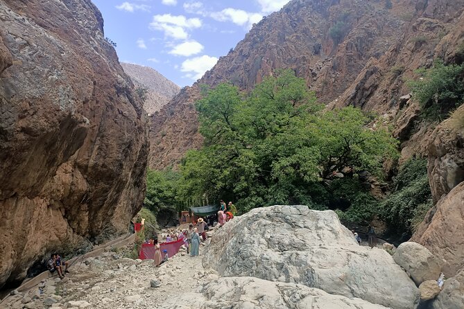 Full Day Tour to Ourika Valley Berber Village and Atlas Mountain - Entering Ourika Valley: villages, terraces, and a Berber home tea welcome