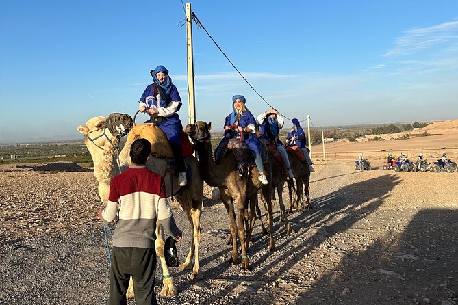 Full Package Agafay Desert, Quad Bike, Camel Ride and Dinner show - The logistics that make it smoother: timing, team, and group flow