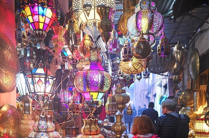 Great tour of marrakech trough the old Medina - Rue du Mouassine: the market street time that feels useful